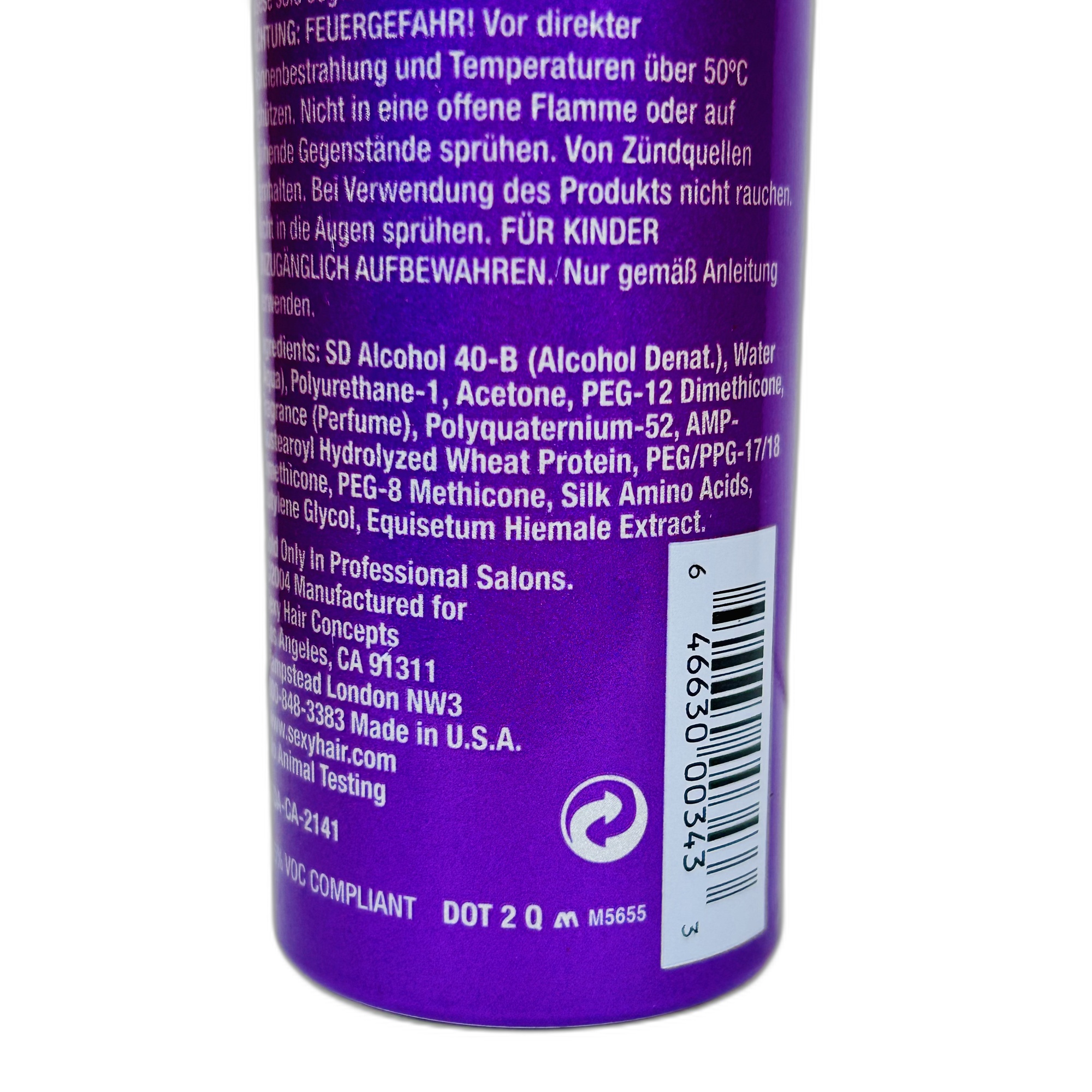 Sexy Hair Silky Sexy Hair Satin Soft Hold Spray 8.5 fl oz - Image 3