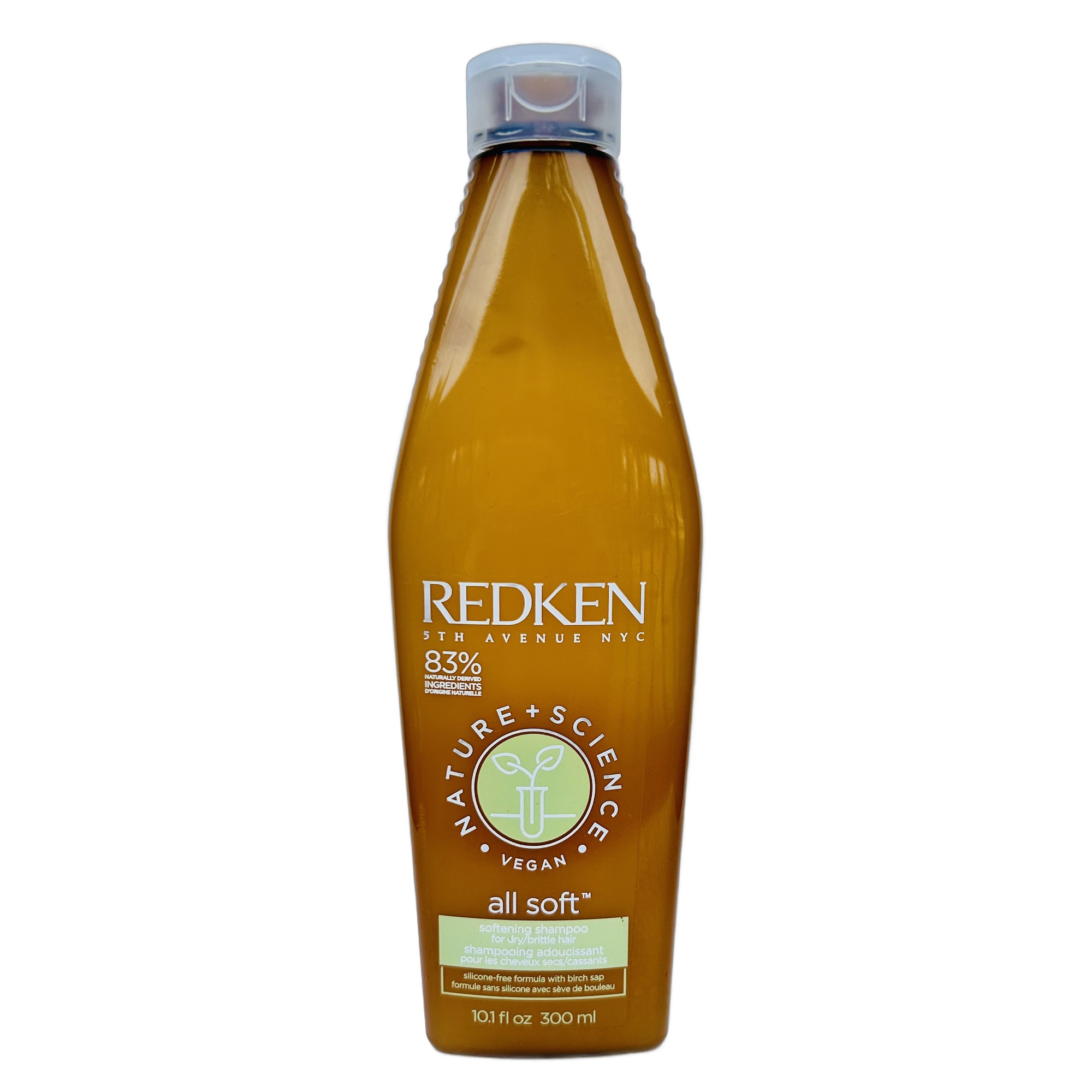 Redken Science All Soft Vegan Softening Shampoo for Dry Brittle Hair 10.1 fl oz
