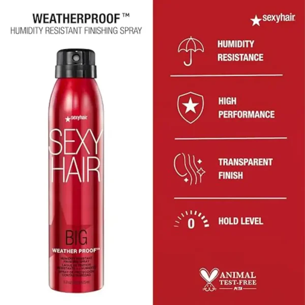 Big Sexy Hair Weather Proof Humidity Resistant Finishing Spray