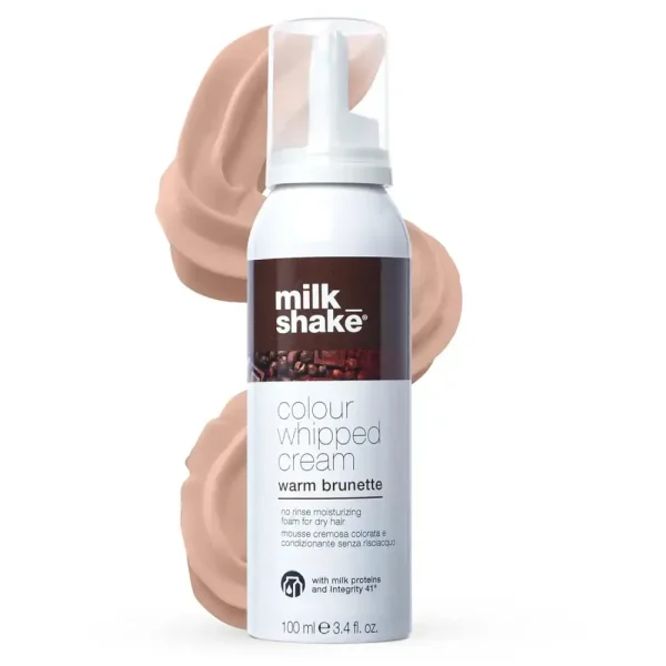 Milk Shake Color Whipped Cream warm brunette