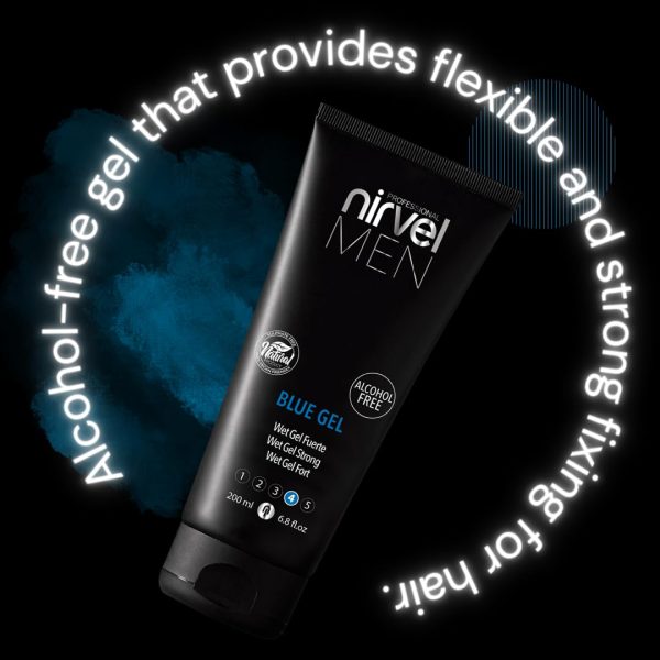 Nirvel Professional Men Blue Gel