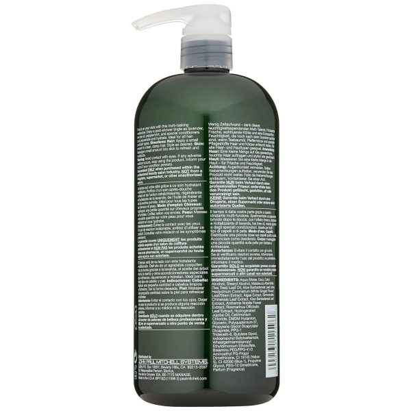 Paul Mitchell Tea Tree Hair and Body Moisturizer fl oz label back