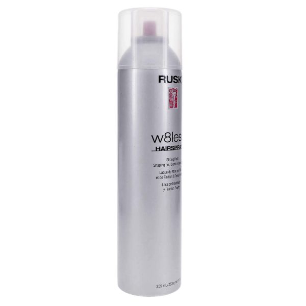 Rusk Wless Hairspray Strong Hold Shaping and Control oz