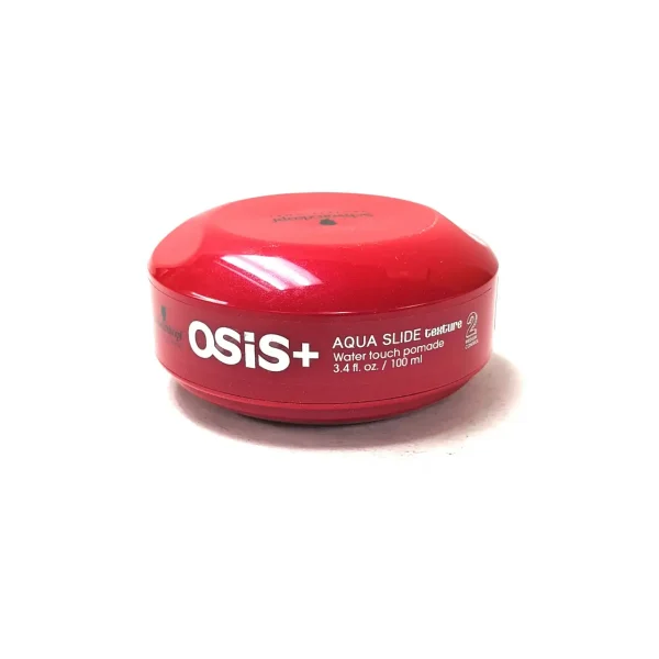 Schwarzkopf Professional Osis+ Aqua Slide Texture, Water Touch Pomade Medium Control oz