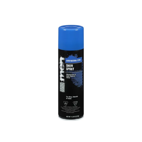 Ultra Sheen Men AfroNatural Style Sheen Spray, oz