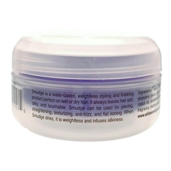 White Sands Smudge texture creme shine anti fizz description x