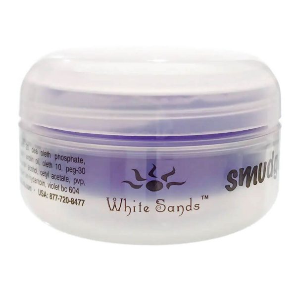 White Sands Smudge texture creme shine anti fizz logo x